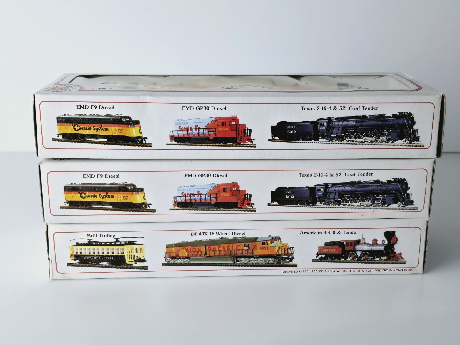 Lot Of 3 Bachmann Ho Old Time Passenger Car 7 & 9 eBay