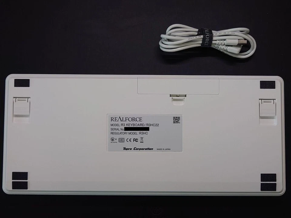 REALFORCE R3 Hybrid Tenkeyless Keyboard R3HC22 Japanese Array White JAPAN USED - Image 2 of 4
