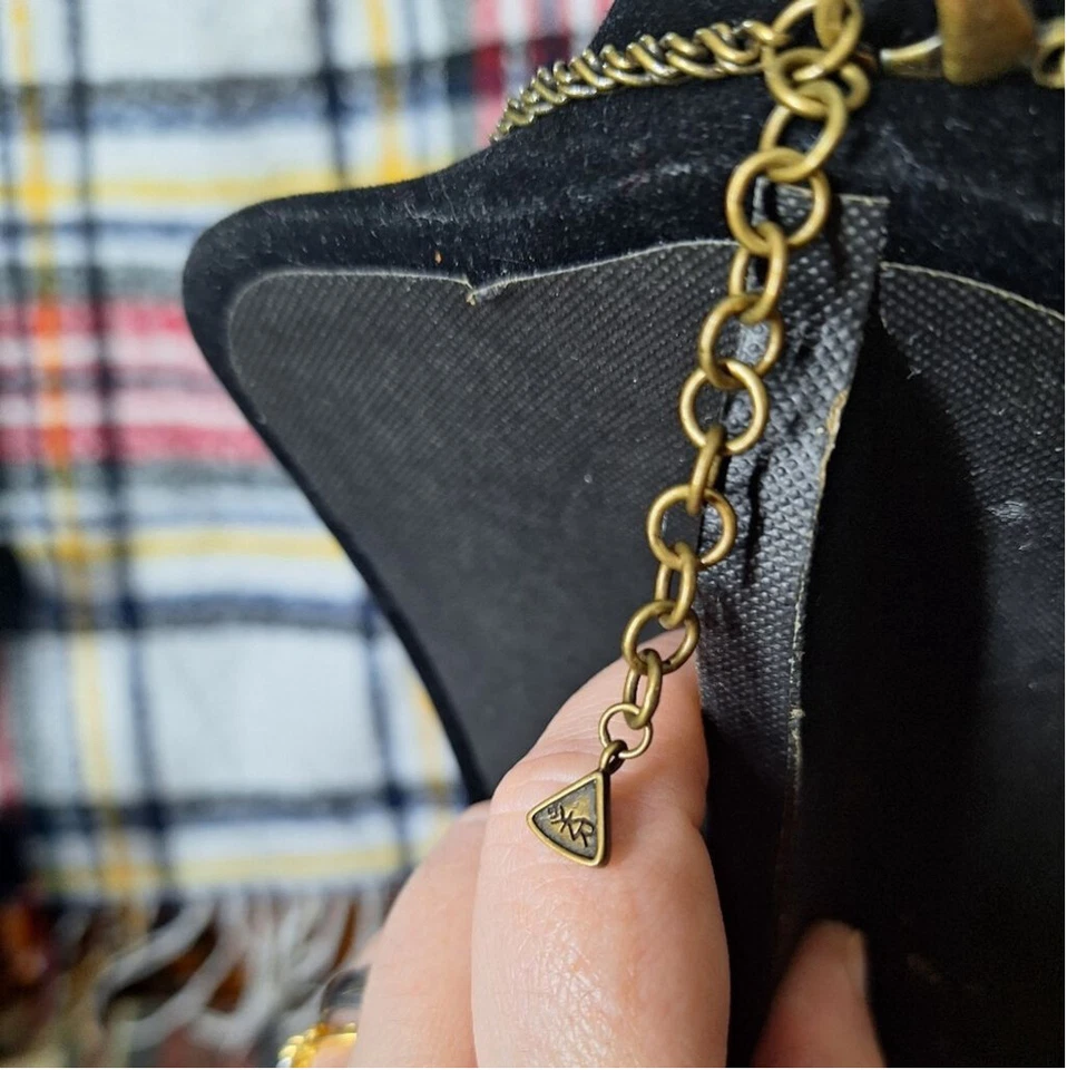 COLLAR SILPADA KR CRISTAL DE SWAROVSKI Y PIEDRA LUNAR GENUINA Foto 4 de 4