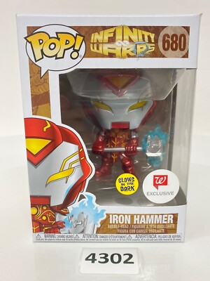 Funko Pop! Infinity Warps IRON HAMMER # 680 Vinyl Figure Walgreens Exclusive