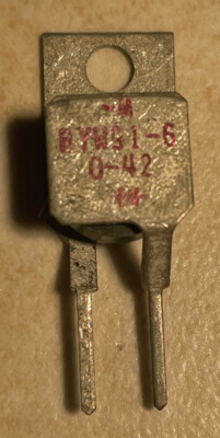 Phillips BYW91-6 BYW91 600V 24A Fast Recovery Diode - NOS
