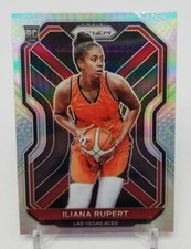 2021 Panini Prizm WNBA ILIANA RUPERT Rookie RC Silver Prizm Las Vegas Aces #100
