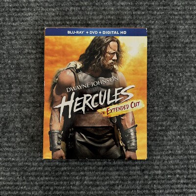 Hercules Blu-ray/DVD (Dwayne Johnson, Ian McShane, Rufus Sewell, John Hurt) 2014