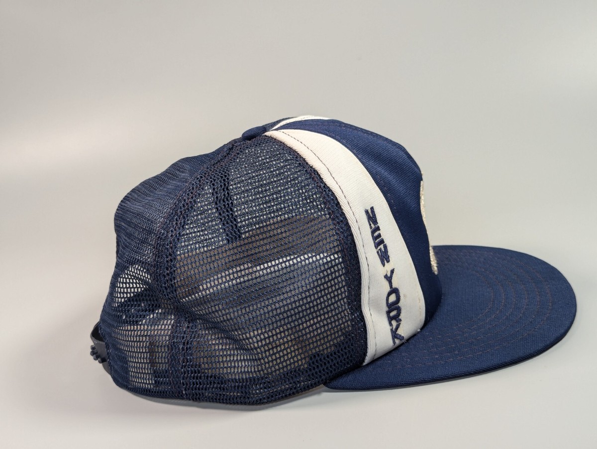 Vintage Yankees Snapback Hat Mesh Trucker New York 80s USA