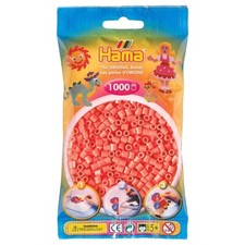 Hama 10.207-44 Pastell Red-1000 Perlen Tasche Bunt Kreativ Activity Alter 5+