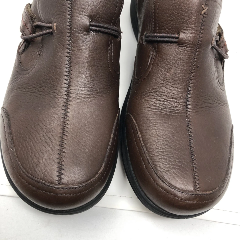 Sapato confortável Cobb Hill New Balance 9 M couro marrom Rev Lite CB108BR slip on - Imagem 4 de 4