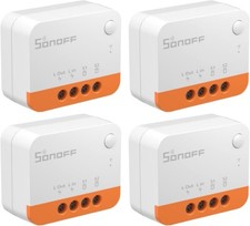 SONOFF ZBMINI-L2 Zigbee 2-Way Smart Switch Module No Neutral Required 4-Pack