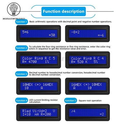 DIY Desktop Calculator Electronic Production Kit LCD1062/Digital Tube Display - Picture 32 of 38