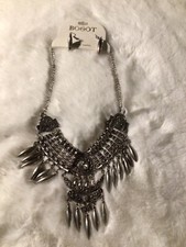 Bogot tribal necklace with earrings set