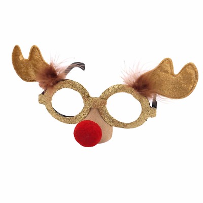 Novelty Christmas Glasses Fancy Dress Reindeer