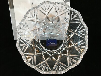 Mikasa SATURN Crystal Open Candy Dish 5152844 | eBay