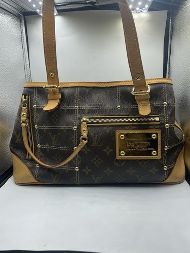 LOUIS VUITTON Monogram Rivette Tote Bag Braun M40140 Handtasche A1026 - Bild 4 von 23