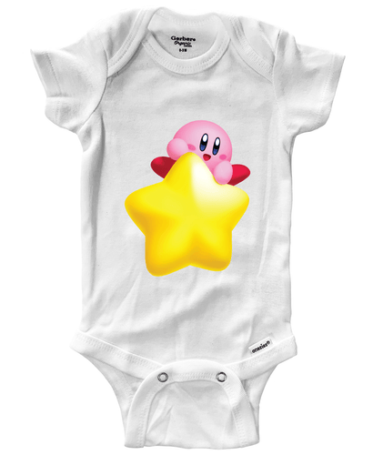 Infant Baby Bodysuit One Piece Clothes Gift Kirby Super Star Ebay
