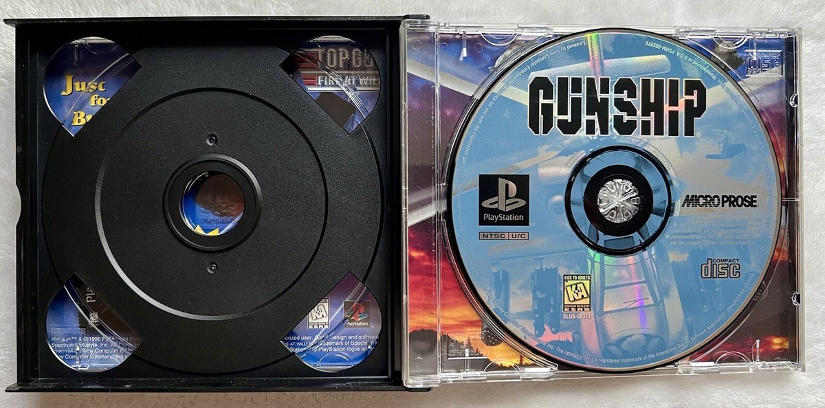Gunship (Sony PlayStation 1, 1996), Tested w/ Free Shipping