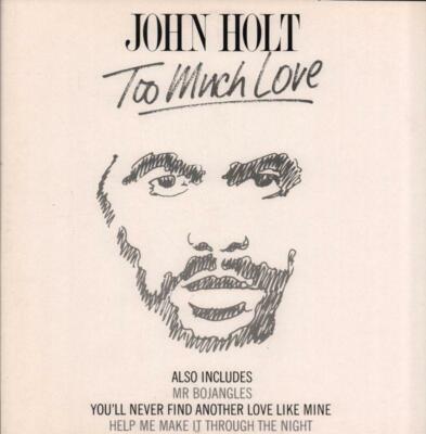 John Holt(12'' Vinyl P/S)Too Much Love-Trojan-TROT 9077-UK-1984-M/M
