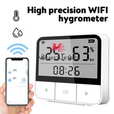 WiFi Smart Temperature Humidity Sensor Meter Hygrometer Thermometer Monitor LCD