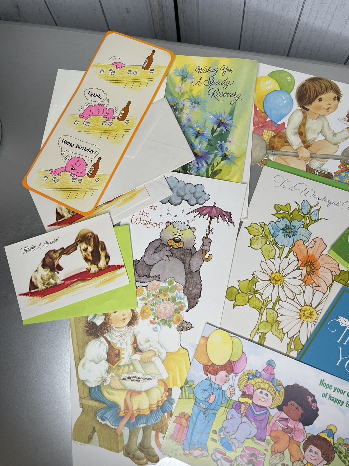 Vintage LOT of 14 UNUSED Holiday Greeting Cards Hallmark 70s 80s ...