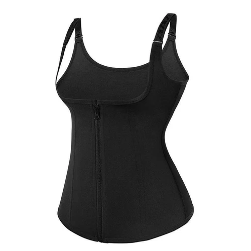 Faja Para Adelgazar Reductoras Abdomen Faja De Ejercicio Tank Top Mujer y Hombre - Picture 28 of 38