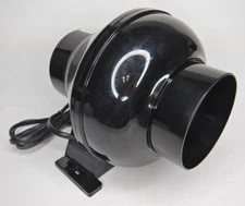 4'' Inline Duct Ventilation Tube Fan Air Circulation Vent Blower for Grow Tent