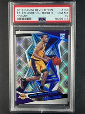 2019-20 Revolution Rookies Cosmic /100 Talen Horton-Tucker PSA 10 Rookie RC
