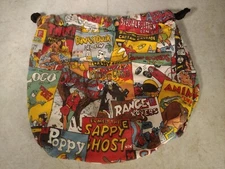 Drawstring Cinch Bag Comics