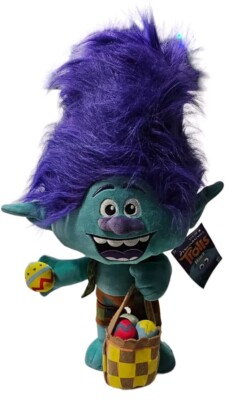 Gemmy Trolls Branch Standing 23  Easter Egg Porch Greeter Decor Plush NEW*