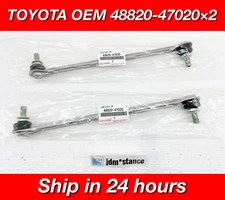 Toyota Genuine Front Stabilizer Sway Bar Link Set of 2 OEM CT200h Prius ZVW30