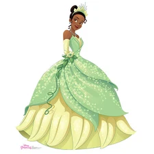 TIANA Princess & Frog Disney Lifesize CARDBOARD CUTOUT Standee Standup Poster