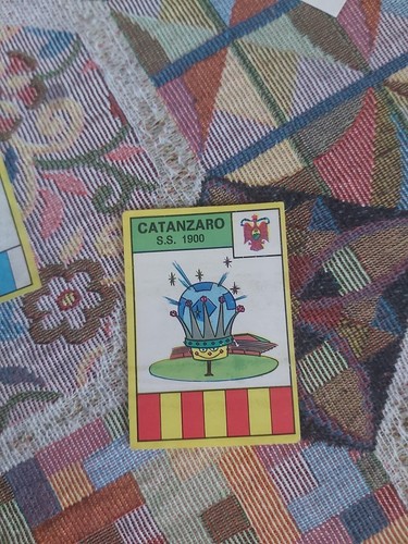 Edizione Panini Calciatori 1968/69 Scudetto Del Catanzaro