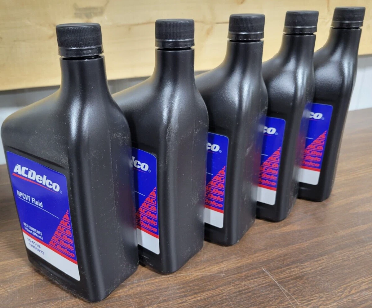 LOT OF 5 QTS Genuine GM HPCVT Automatic Transmission Fluid 