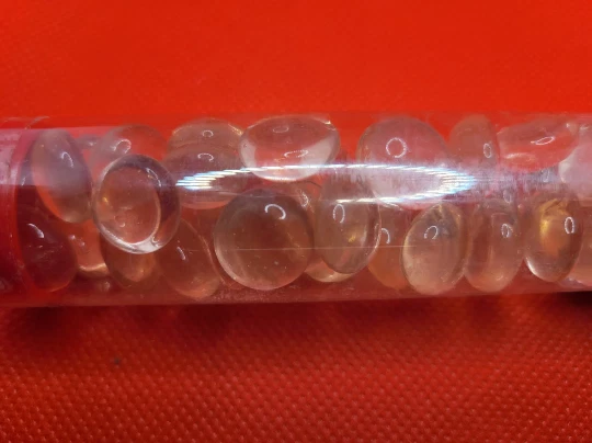 Crystal Pink Chessex Glass Gaming Stones. 40 Stones. 01134 B3G1 Free! - Image 2 of 2