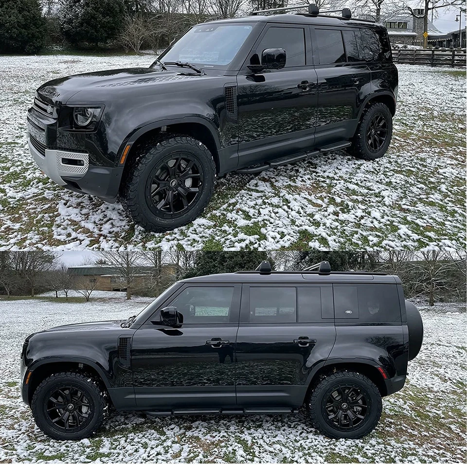 Подножки боковые силовые пороги для Land Rover Defender 110 2020-2024 2025 - Изображение 4 из 4