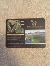 Karta wyników klubu golfowego Eagle Mountain - Scottsdale/Fountain Hills, AZ.