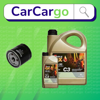 Service Kit Fit Volvo V40 T3 GTDi Petrol 2012-2016 Oil Filter Triple QX 5W-30