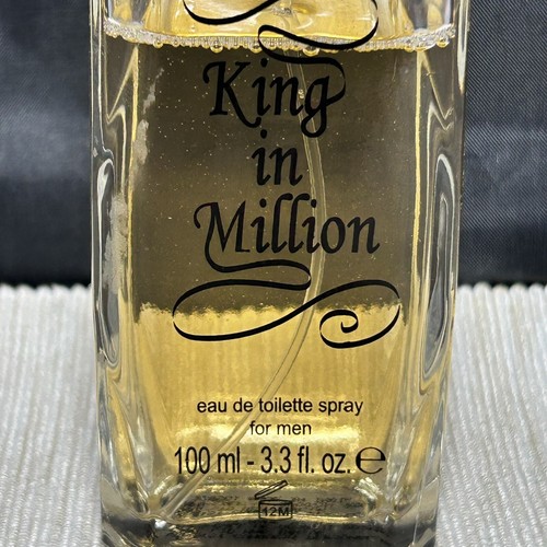 Men's ‘King in Million’ Eau de Toilette Spray for Him Designer Fragrance 100ml - Picture 2 of 6