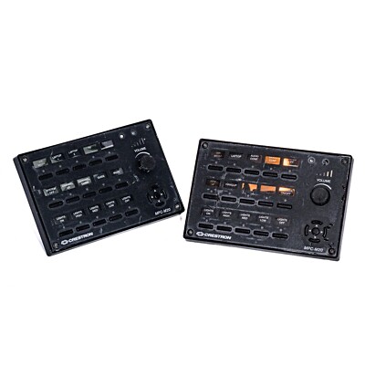 Menge 2x Crestron MPC-M20-B-T Medien Präsentation Controller Bedienfeld schwarz