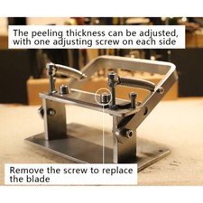 Manual Leather Peeling Machine Skiver Peeler Skiving Paring Shovel Stainless