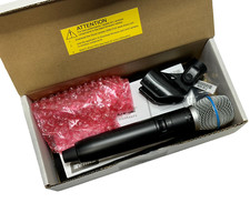 Shure GLXD2 /B87A Z3 Handheld Wireless Transmitter w/ BETA 87A Vocal Mic Capsule