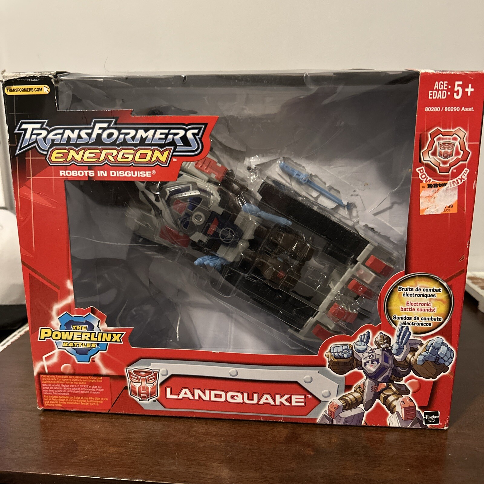 Transformers Energon Landquake Command Class MISB Powerlinx NEW READ eBay