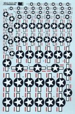 Xtradecal 1/72 US National Insignia Star w/ R...