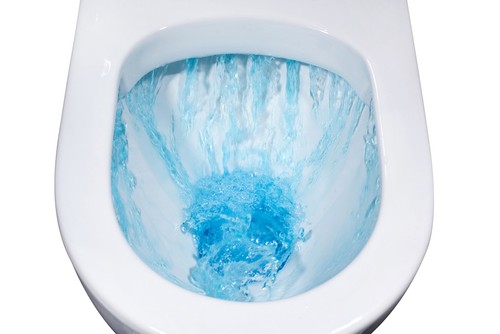 Spülrandloses Wand Hänge WC B 8030R Weiß mit Nano Beschichtung Softclose Deckel - Bild 7 von 27