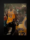 MAGIC JOHNSON Autographed 1995-96 FLAIR card LAKERS