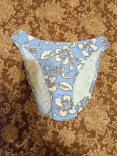 Vintage 90's Venus HI Cut Bikini Bottom Moderate With Matching Sarong Size 6