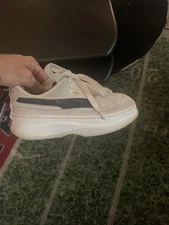 Size 6 - PUMA Deva Suede Marshmallow Beige