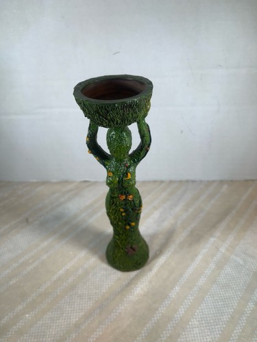 Waxman Candles Fertility Goddess Candle Holder Resin Earth Mother Pagan Wicca