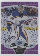 2019-20 O-Pee-Chee Platinum Violet Pixels 100/399 Jordan Binnington #105 1d77