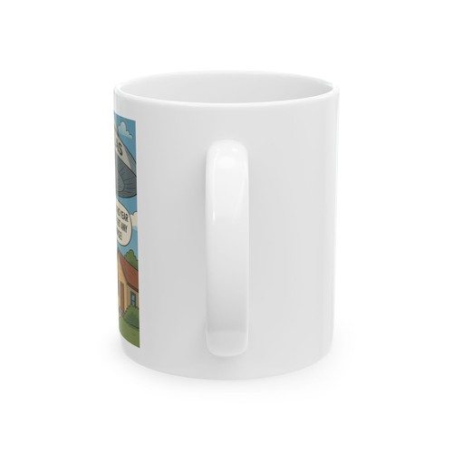 Taza de cerámica 3I/Atlas Fun Alien Encounter, regalos, amantes del espacio, ¡divertida taza de café! - Imagen 4 de 5