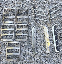 Vintage Mustang Parts Lot 1965 1966 Taillight Bezels 1967 1968 Side Scoop...