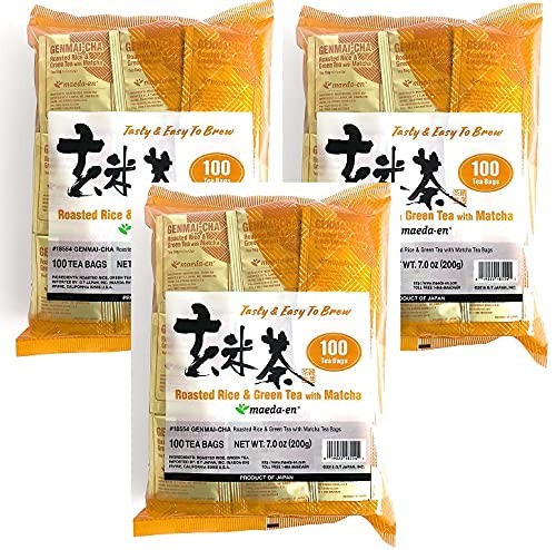 Bags 100bags Pack Of 3, Roasted Rice & Gree...