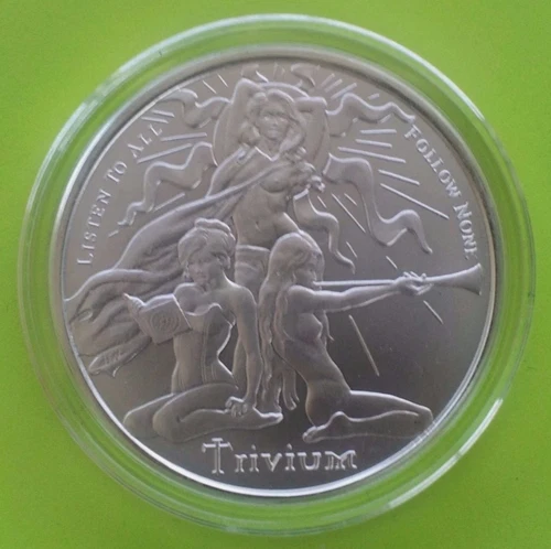 2017 Silver 1 oz TRIVIUM GIRLS BU Round - Formerly SBSS